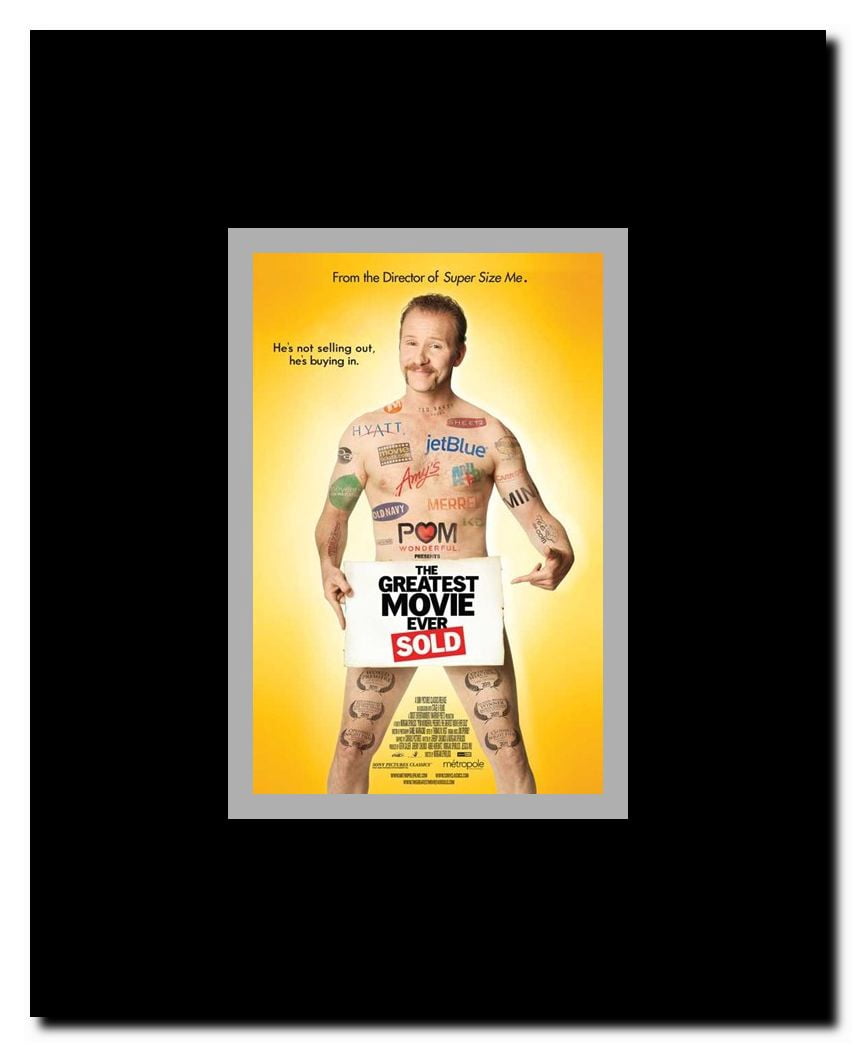 The Greatest Movie Ever Sold Framed Movie Poster