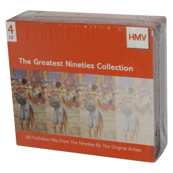 The Greatest Nineties Collection HMV (2002) EMI Records Music CD Box Set - (4 CDs)