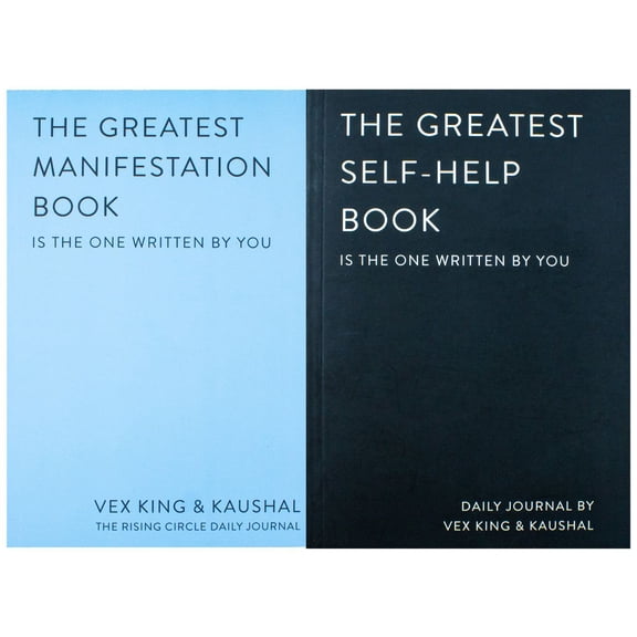 The Greatest Self-Help Book, The Greatest Manifestation Vex King 2 Books Collection Set