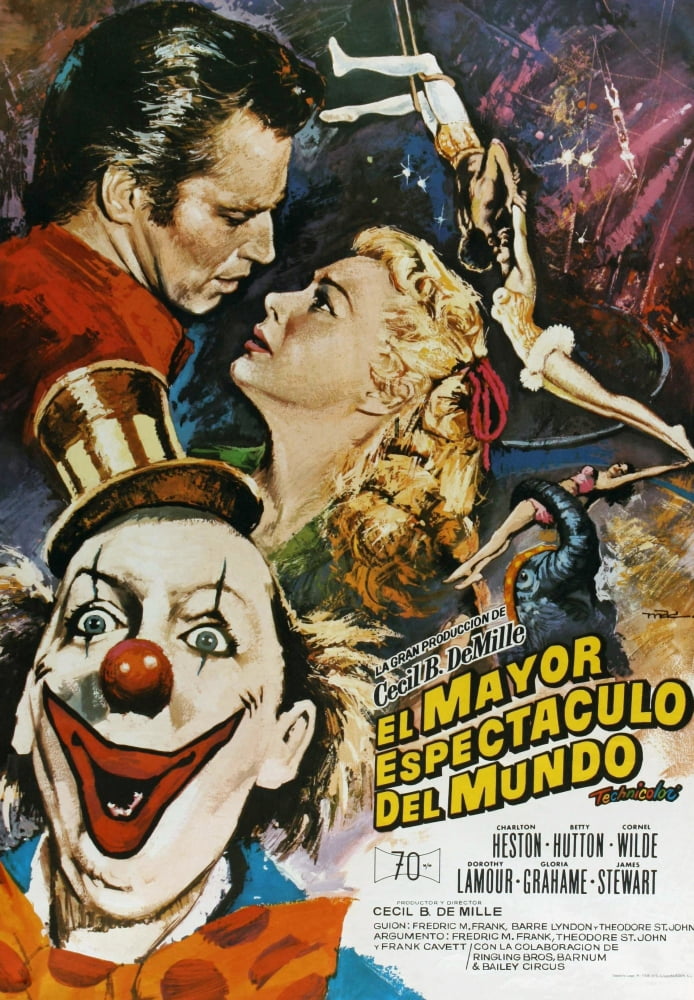 The Greatest Show On Earth Canvas Art - (11 x 17)