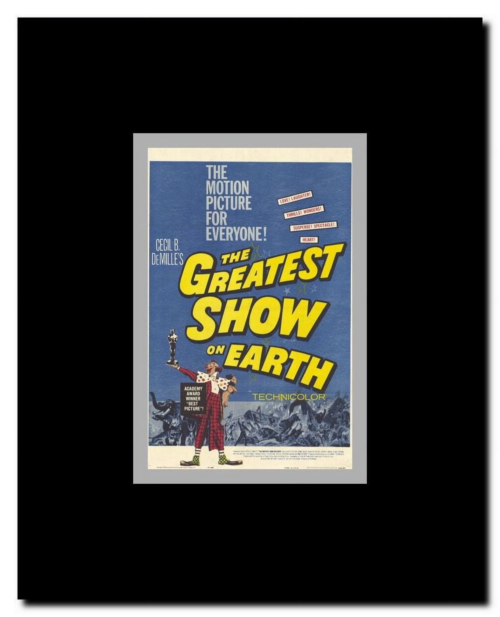 The Greatest Show on Earth Framed Movie Poster