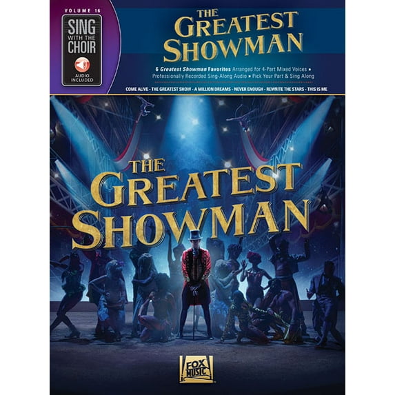 The Greatest Showman: Sing with the Choir Volume 16, (Paperback)