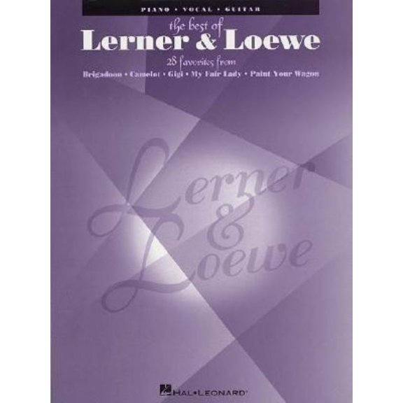 The Greatest Songs of Lerner & Loewe, (Paperback)