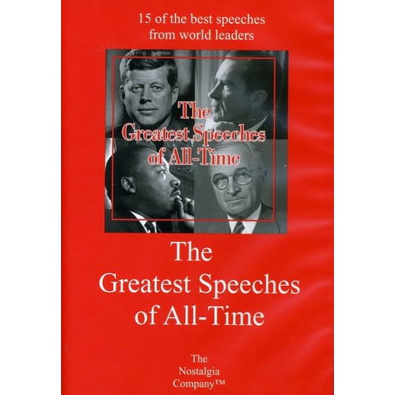 Greatest Speeches of All Time [DVD]