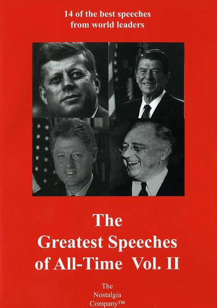 The Greatest Speeches of All-Time: Volume II (DVD), Soundworks Int. DVD, Special Interests