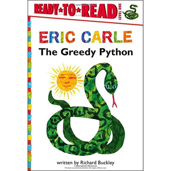 Pre-Owned The Greedy Python/Ready-To-Read Level 1 (Hardcover) 1442445777 9781442445772