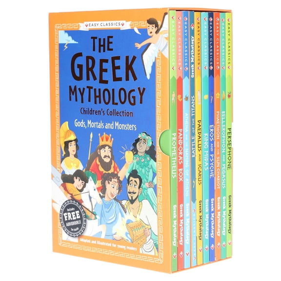 The Greek Mythology Children's Collection 10 Books Box Set - Ages 7 - 9 - Paperback
