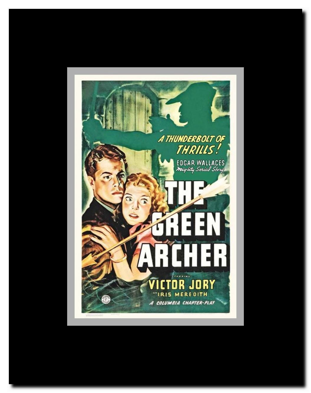 The Green Archer Framed Movie Poster