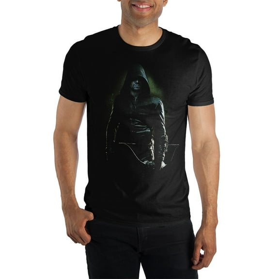 The Green Arrow Costume T-Shirt Tee Shirt for Men-Medium