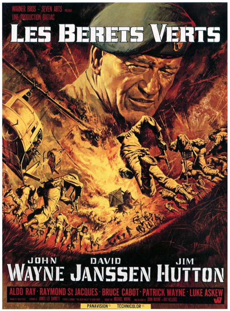 The Green Berets Canvas Art - (11 x 17)