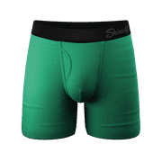 The Green Boys - Shinesty Men's Green Ball Hammock Pouch Underwear With Fly  Large