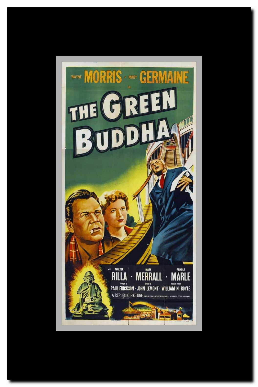 The Green Buddha Framed Movie Poster