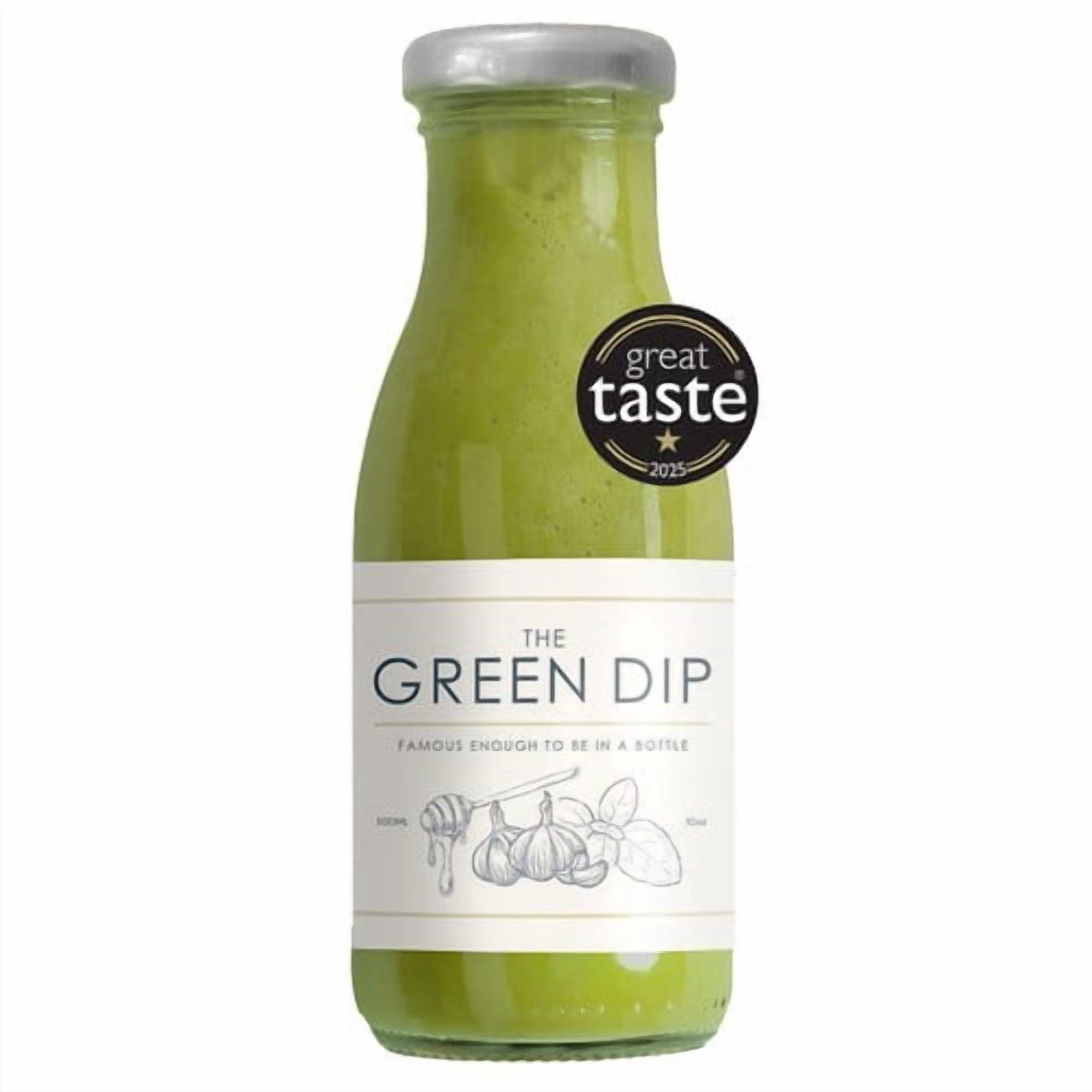 The Green Dip Basil and Honey Mayo 300ml, British Import (Pack of 2)