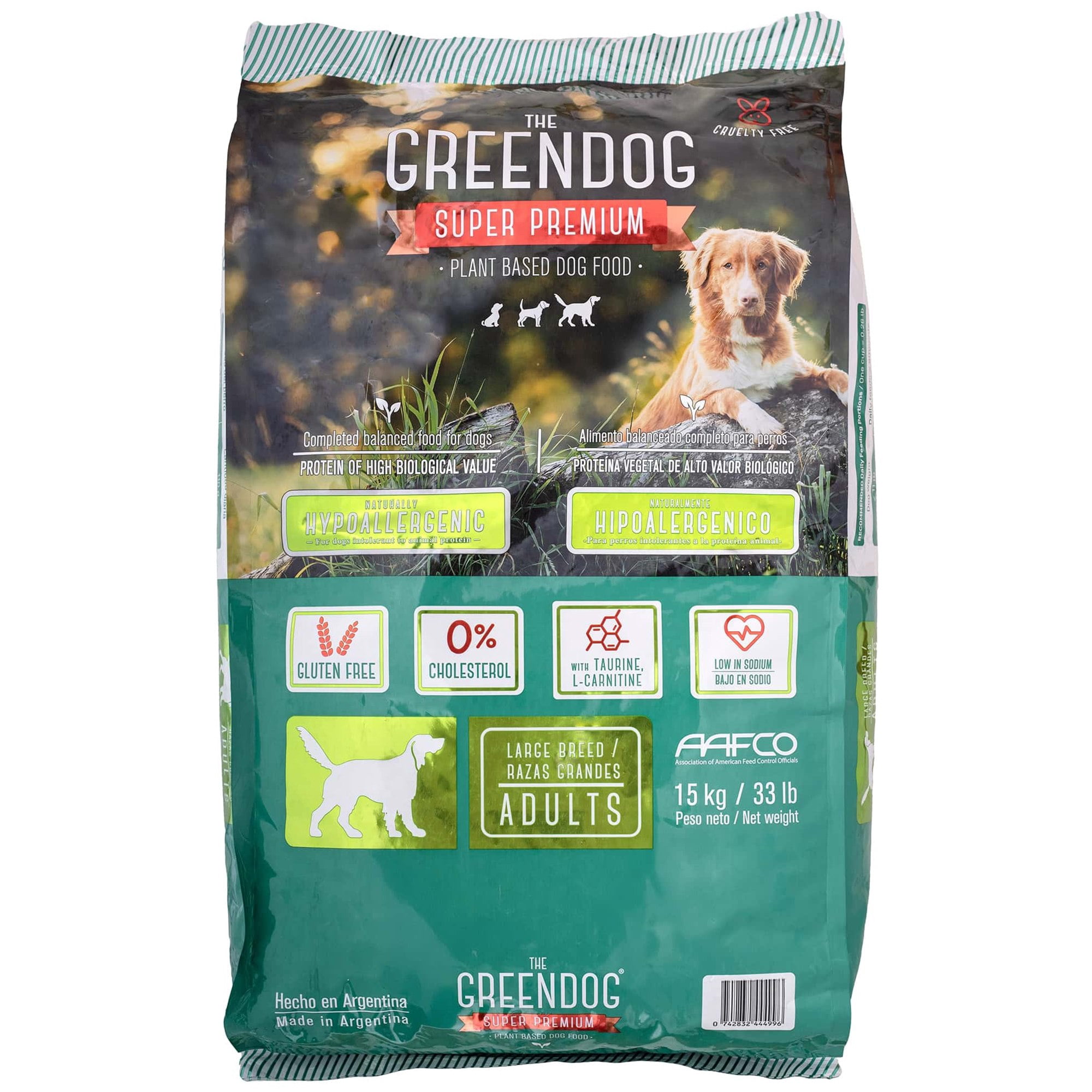 Super Premium: Adult Regular Bite - 33lb The Green Dog