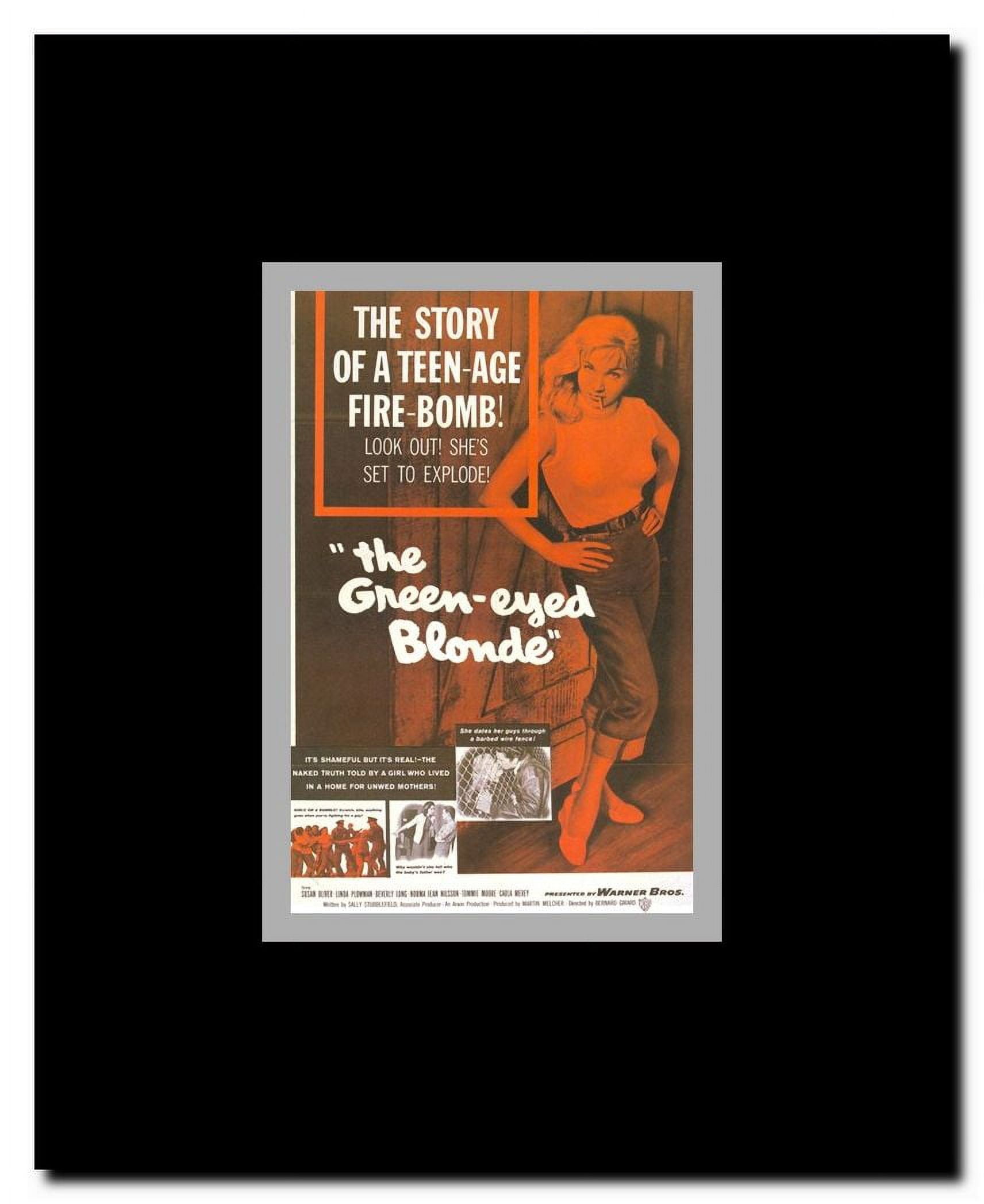 The Green-Eyed Blonde Framed Movie Poster