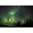 thumbnail image 1 of The Green Glow of The Aurora Borealis Poster Print - 38 x 24 in. - Large, 1 of 1