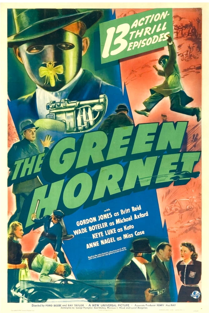 The Green Hornet Canvas Art - (24 x 36)