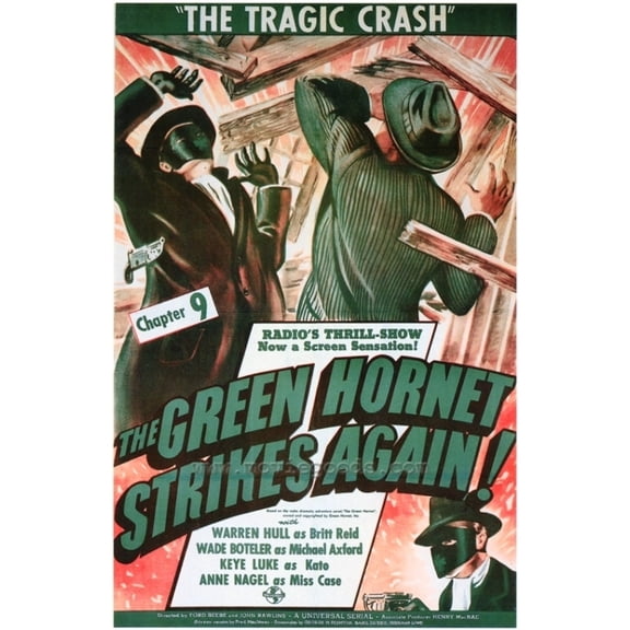 The Green Hornet Strikes AgainGreen Hornet Strikes Again Movie Poster Print (27 x 40)