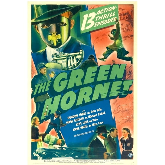 The Green Hornet Movie Poster Masterprint