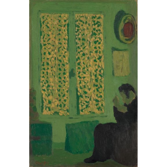 The Green Interior Fine Art (18 x 24)