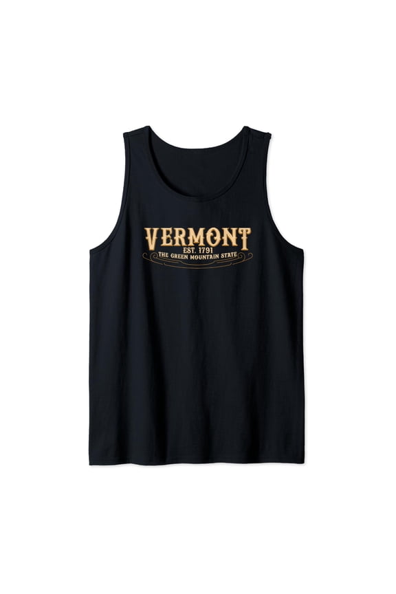 The Green Mountain State Vermont Tank Top Size S-3XL