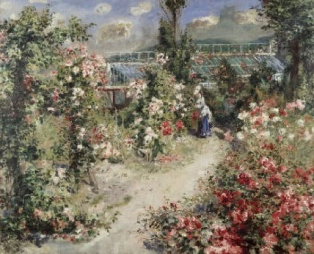 The Greenhouse Pierre-Auguste Renoir (1841-1919French) Canvas Art - Pierre-Auguste Renoir (24 x 36)