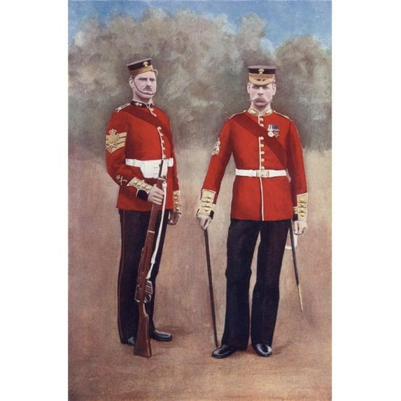The Grenadier Guards In Uniform of The Late 19th Century From South Africa & The Transvaal War - 22 x 36 - Large