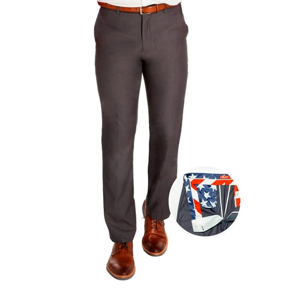 The Grey Madison - Shinesty Madison Grey Dress Pants Waist 38