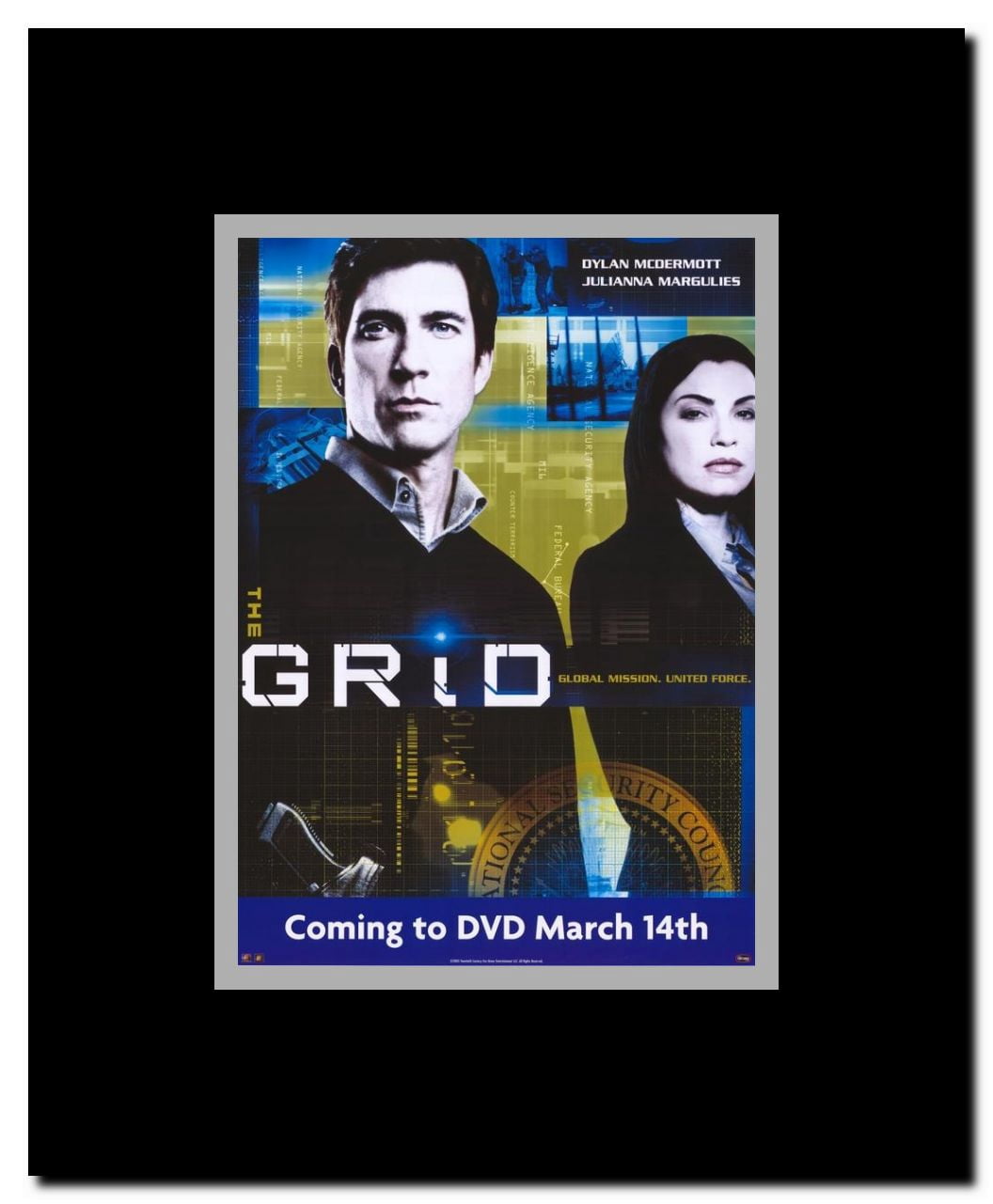 The Grid Framed Movie Poster