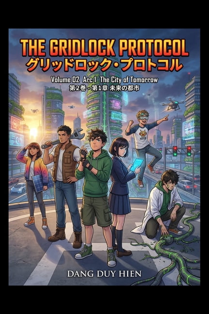 100 Stem Manga Educational Series (Engli The Gridlock Protocol: Volume 2 Arc 1 The City of Tomorrow, (Paperback)