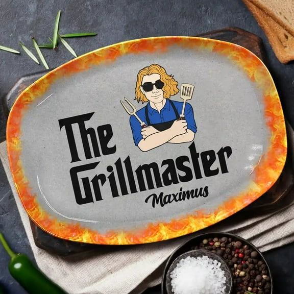 The GrillFather Master - Personalized Plate