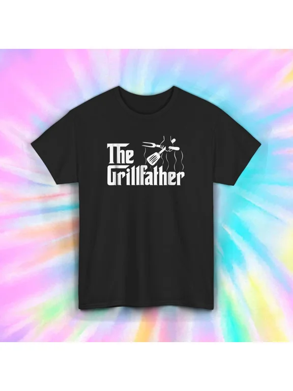 The Grillfath Funny Bbq Grill Master Dad Cook Gift Shirt