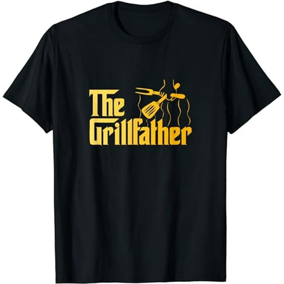 The Grillfather BBQ Grill & Smoker | Barbecue Chef T-Shirt
