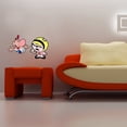 thumbnail image 1 of The Grim Adventures of Billy and Mandy Mad Wall Art Decal Vinyl Sticker Home Decor Sticker Vinyl Mural Baby Kids Room Bedroom Nursery Kindergarten School House Design Peel and Stick Mural 20x12 inch, 1 of 2