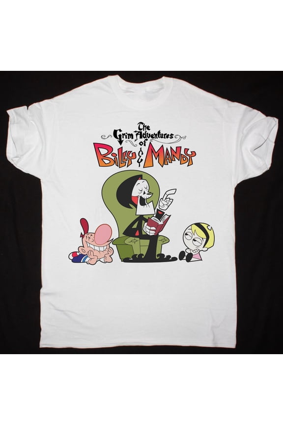 The Grim Adventures of Billy & Mandy Unisex Cotton T-shirt Funny Gift YI032