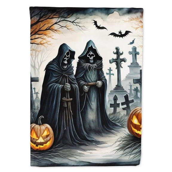 The Grim Reaper Spooky Halloween House Flag