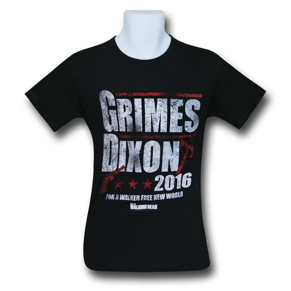 The Grimes Dixon For Walker Free World Adult T-shirt