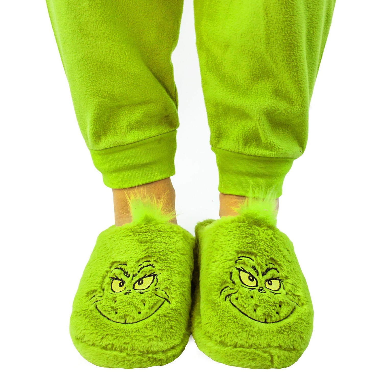 The Grinch Adult Slippers - Walmart.com