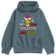 thumbnail image 1 of The Grinch - All Your Sweaters Are Ugly - Women's Oversized Fleece Hoodie Sweatshirt, 1 of 3