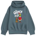 thumbnail image 1 of The Grinch - And Max - Women's Oversized Fleece Hoodie Sweatshirt, 1 of 3
