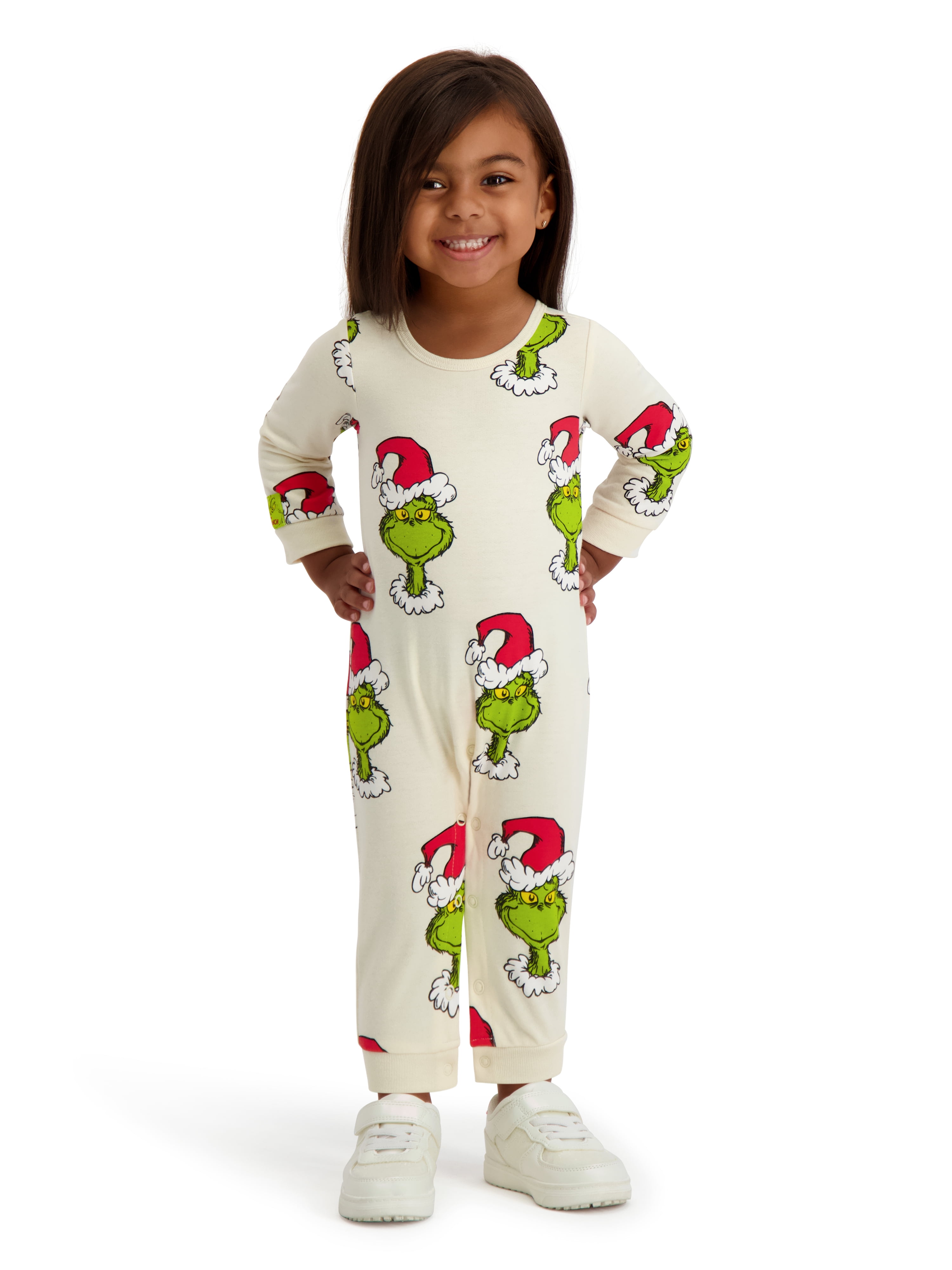 The Grinch Baby Unisex Printed Coverall, Sizes 0/3M-24M