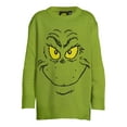 thumbnail image 1 of The Grinch Boys Graphic Holiday Crew Neck Sweater, Size XS-2XL, 1 of 6