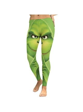 Grinch clearance green leggings