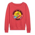 thumbnail image 1 of The Grinch - Catch The Mean Wave - Women's Lightweight French Terry Pullover, 1 of 1