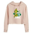 thumbnail image 1 of The Grinch - Charmed I'm Sure - Juniors Cropped Pullover Hoodie, 1 of 5