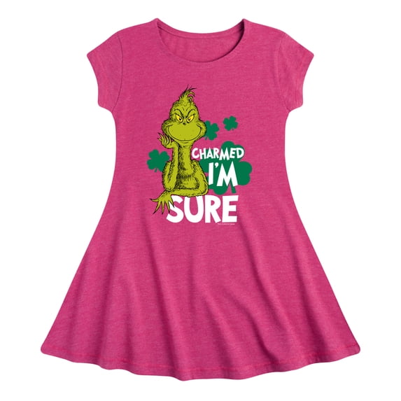 The Grinch - Charmed I'm Sure - Toddler and Youth Girls A-line Dress