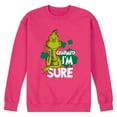 thumbnail image 1 of The Grinch - Charmed Im Sure - Men's Crew Neck Fleece Pullover, 1 of 4