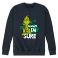 thumbnail image 1 of The Grinch - Charmed Im Sure - Men's Crew Neck Fleece Pullover, 1 of 5