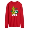 thumbnail image 1 of The Grinch - Charmed Im Sure - Men's Long Sleeve T-Shirt, 1 of 4