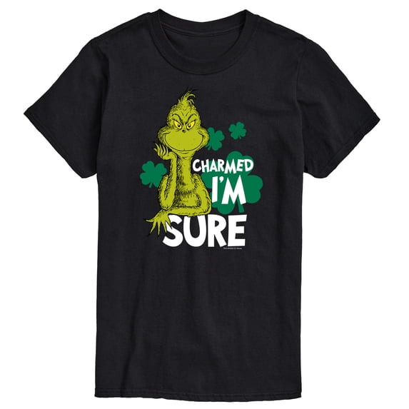 The Grinch - Charmed Im Sure - Men's Short Sleeve Graphic T-Shirt